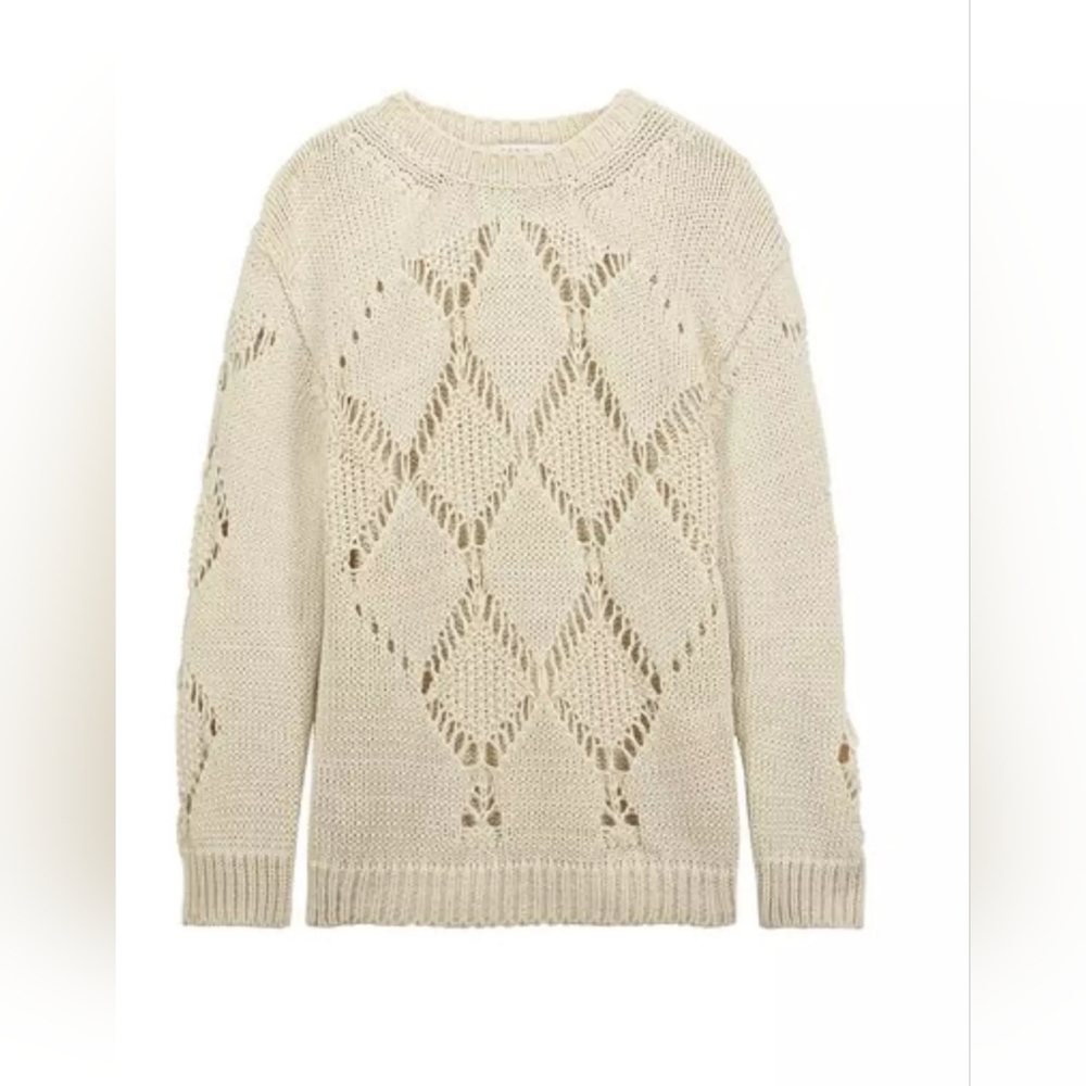 Sandro Open-Weave Knit Jumper - Picture 3 of 12